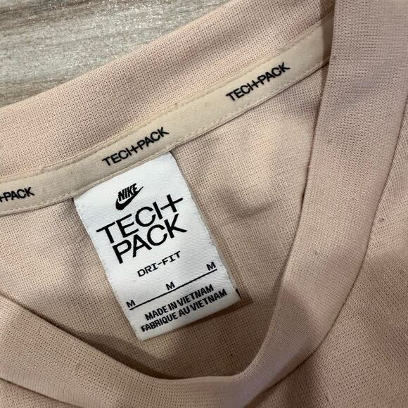 Nike Tech Fleece Tan Oversized long sleeve top - Picture 3 of 4